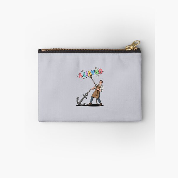 Item preview, Anchoring Gravity Funny Physics Literal Humor Art designed and sold by Rare By Hero.