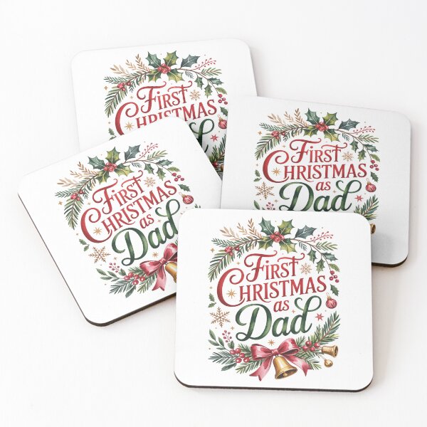 Item preview, First Christmas as Dad designed and sold by jkrphoto.