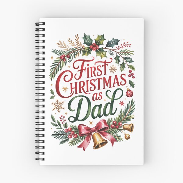 Item preview, First Christmas as Dad designed and sold by jkrphoto.
