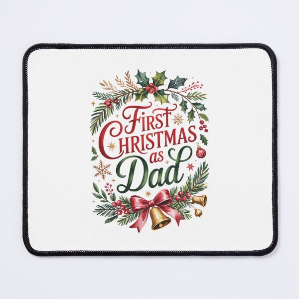 Item preview, First Christmas as Dad designed and sold by jkrphoto.