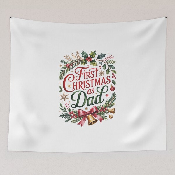 Item preview, First Christmas as Dad designed and sold by jkrphoto.