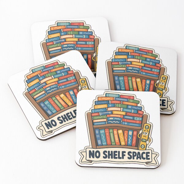 Item preview, Shelf Space Crisis | Funny Book Lover Reading Gift Design designed and sold by StickyGuys.