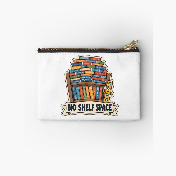 Item preview, Shelf Space Crisis | Funny Book Lover Reading Gift Design designed and sold by StickyGuys.