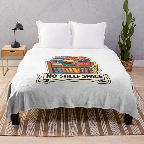 Item preview, Shelf Space Crisis | Funny Book Lover Reading Gift Design designed and sold by StickyGuys.