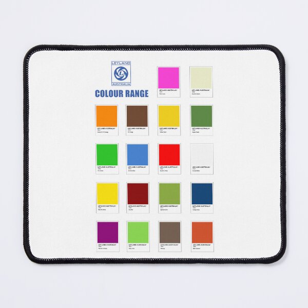 Item preview, Leyland Australia colour chart designed and sold by RJWautographics.