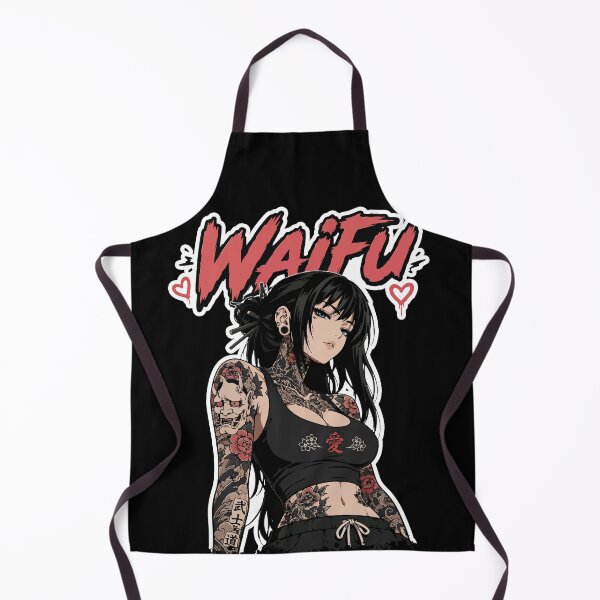 Item preview, Tattooed Waifu designed and sold by GhoulishGraphX.