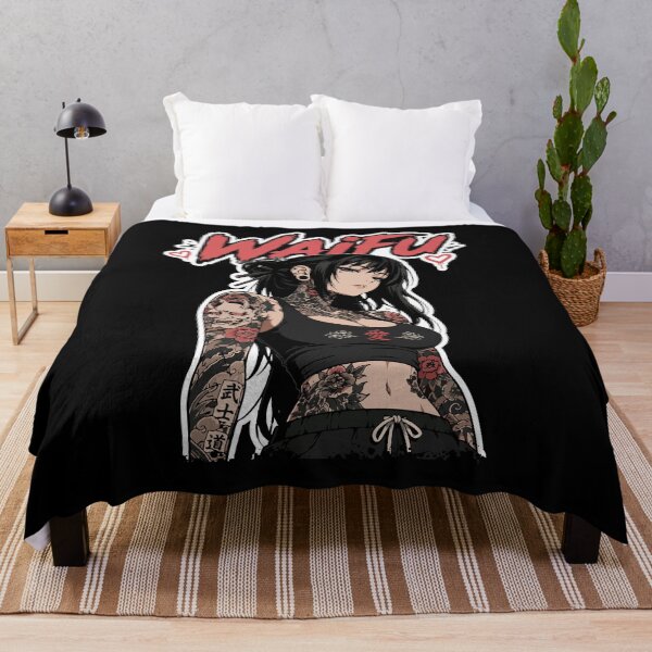 Item preview, Tattooed Waifu designed and sold by GhoulishGraphX.