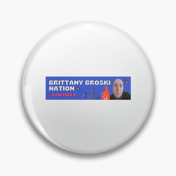 Item preview, Brittany Broski Nation Bumper Sticker designed and sold by greyx-tonisha.