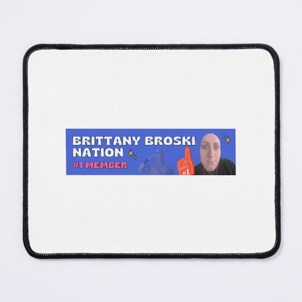 Item preview, Brittany Broski Nation Bumper Sticker designed and sold by greyx-tonisha.