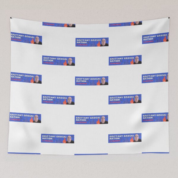 Item preview, Brittany Broski Nation Bumper Sticker designed and sold by greyx-tonisha.
