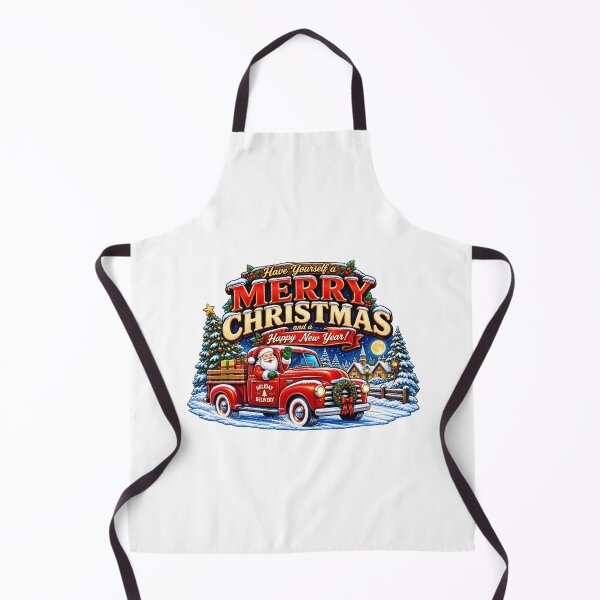 Item preview, Merry Christmas and a happy New Year designed and sold by DailyQuestPrint.