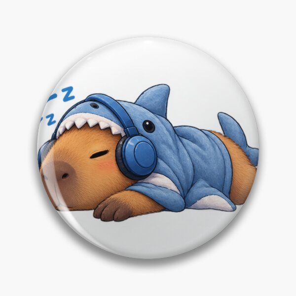 Item preview, sleeping capybara designed and sold by Savnyy.