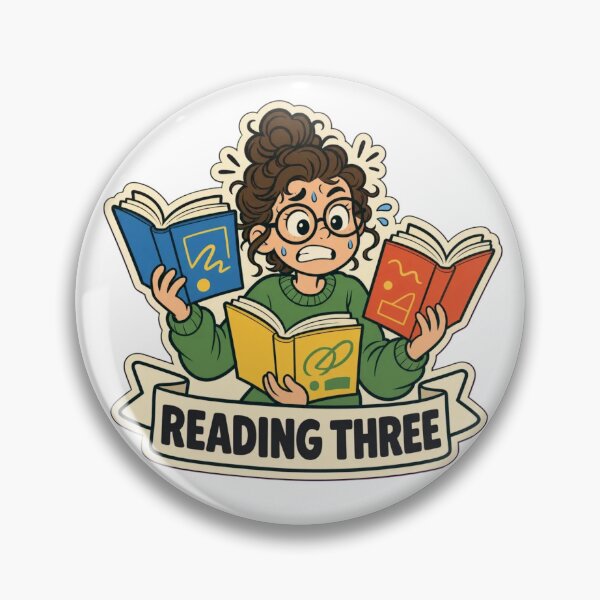 Item preview, Currently Reading Three | Funny Booktok Reading Gift Design designed and sold by StickyGuys.
