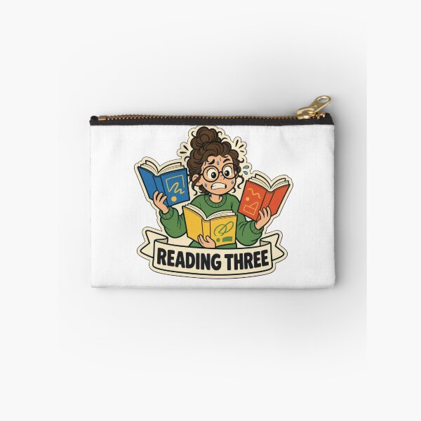 Item preview, Currently Reading Three | Funny Booktok Reading Gift Design designed and sold by StickyGuys.