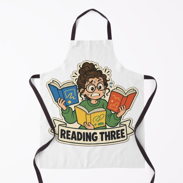 Item preview, Currently Reading Three | Funny Booktok Reading Gift Design designed and sold by StickyGuys.