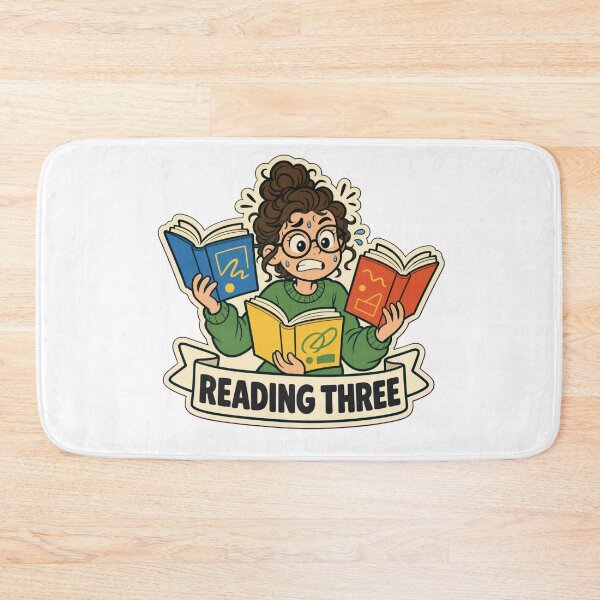 Item preview, Currently Reading Three | Funny Booktok Reading Gift Design designed and sold by StickyGuys.
