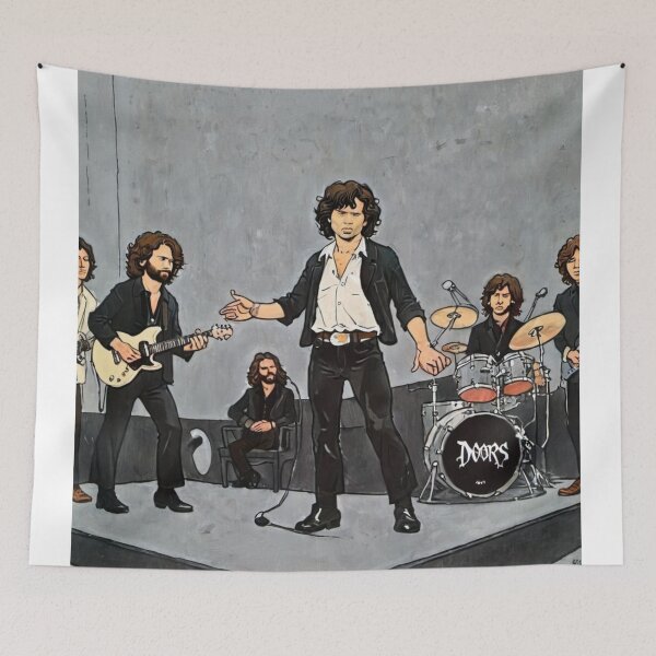 Item preview, The Doors 17 designed and sold by ZeusGallery.