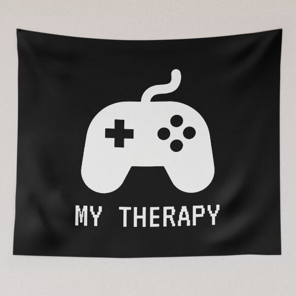 Item preview, My Therapy Retro Pixel Game Controller Design designed and sold by Dmo3HarkoArt.
