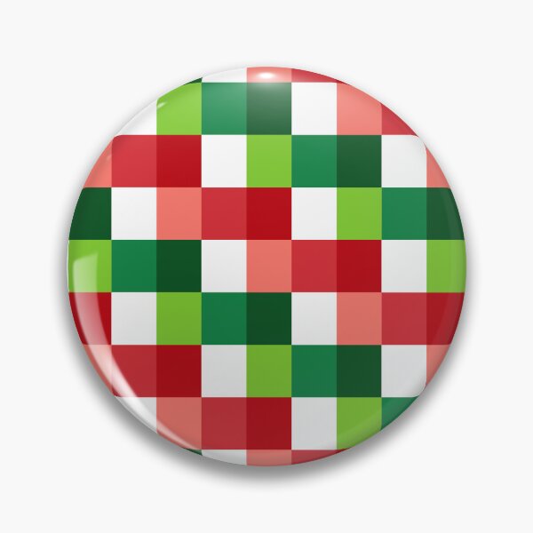 Item preview, Geometric Cubes Design, Christmas Red White and Green Squares Pattern, Xmas Holiday Background designed and sold by bestggraphico.