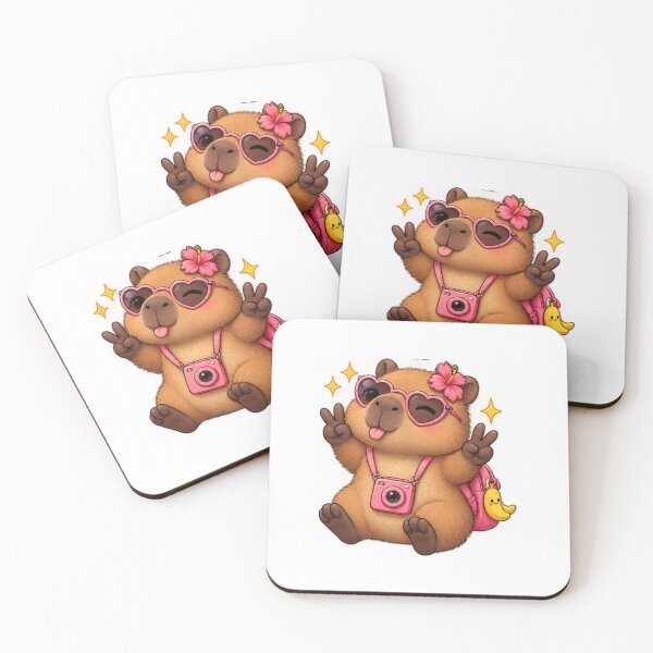 Item preview, capybara with instax designed and sold by Savnyy.