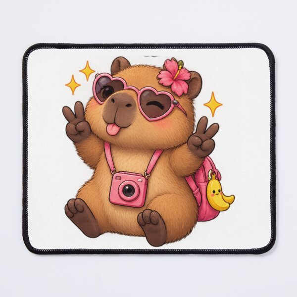 Item preview, capybara with instax designed and sold by Savnyy.