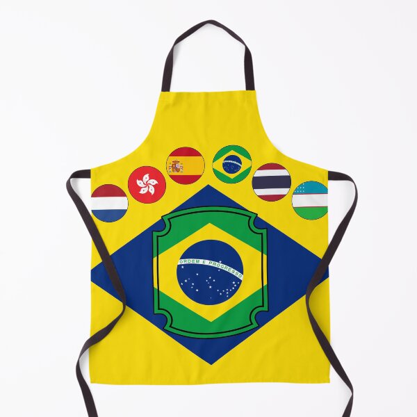 Item preview, Brazil Futsal Hexacampeão - 6 Stars Host Nations Crest Edition designed and sold by p-Phictures4.