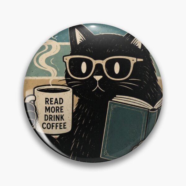 Item preview, Brewed for Bookworms – Coffee and Book Lover Vintage Design designed and sold by StockAnime.