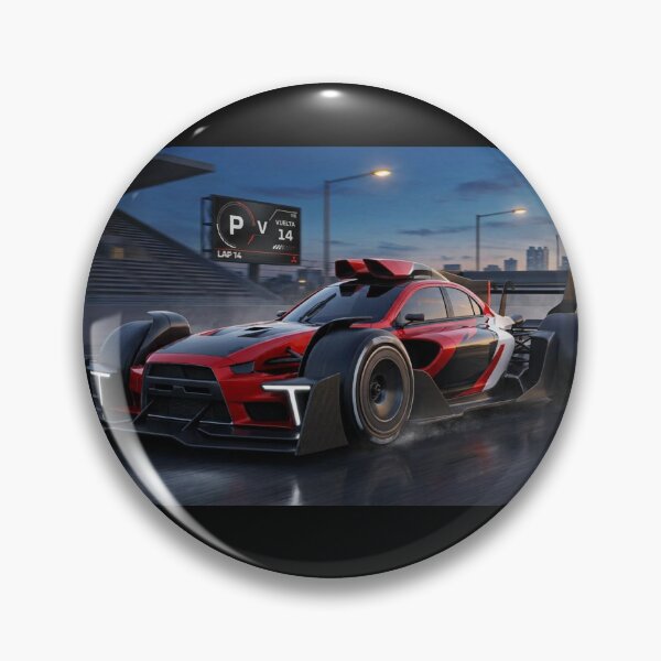 Item preview, Neon Cyberpunk Racing Car designed and sold by JMAVILA ART.