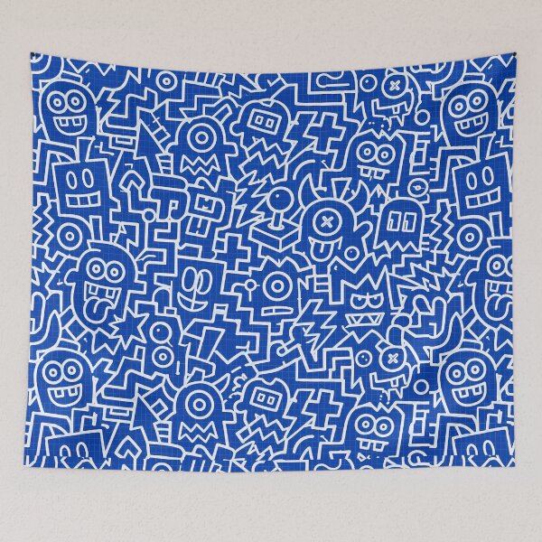 Item preview, Blueprint Doodles designed and sold by Thai Vibe Studio.