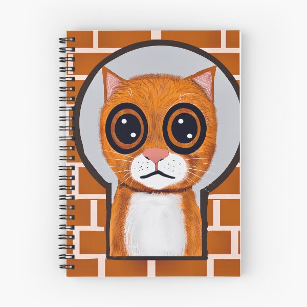 Item preview, Cartoon Cat with Big Eyes Looking Through The Keyhole designed and sold by Elaine M Hayward .