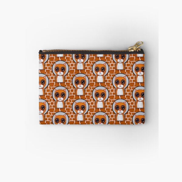 Item preview, Cartoon Cat with Big Eyes Looking Through The Keyhole designed and sold by Elaine M Hayward .