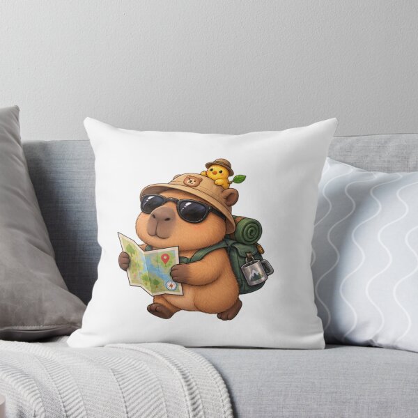 Item preview, traveling capybara designed and sold by Savnyy.