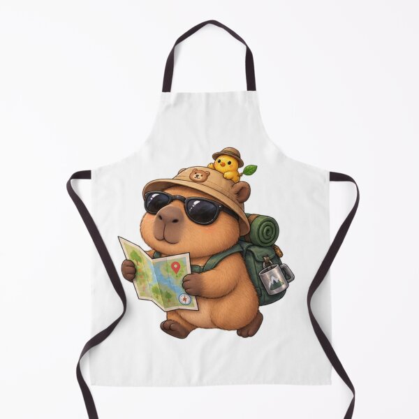Item preview, traveling capybara designed and sold by Savnyy.