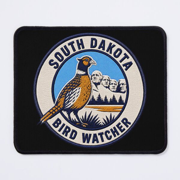 Item preview, South Dakota Ring-Necked Pheasant State Bird Patch designed and sold by The-Drip-Studio.