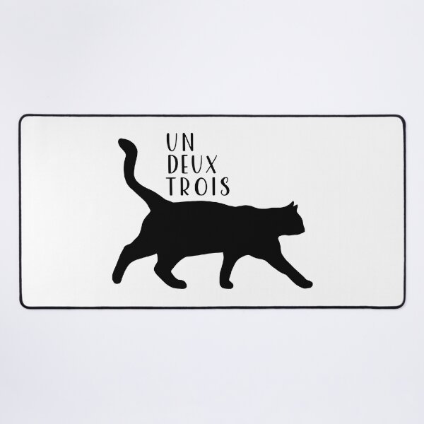 Item preview, Un Deux Trois Cat Silhouette designed and sold by Dmo3HarkoArt.