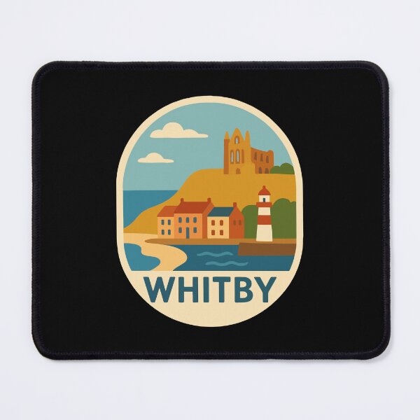 Item preview, Whitby Travel Souvenir Sticker designed and sold by rogue-design.
