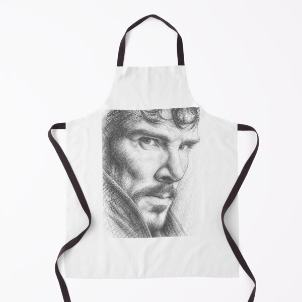 Item preview, Mystic Master Pencil Portrait - Charcoal & Pencil Superhero Artwork designed and sold by Leon Woods Pencil Art.