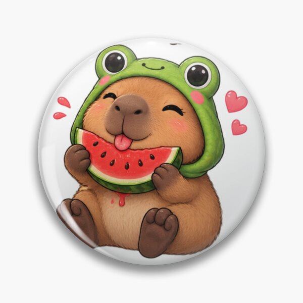 Item preview, capybara eat melon designed and sold by Savnyy.
