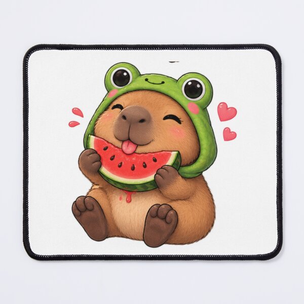 Item preview, capybara eat melon designed and sold by Savnyy.