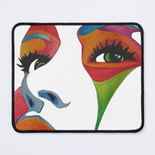 Item preview, Avant Garde Abstract Face Surrealist Minimalist Color Block Artwork designed and sold by ArhaanFashions.