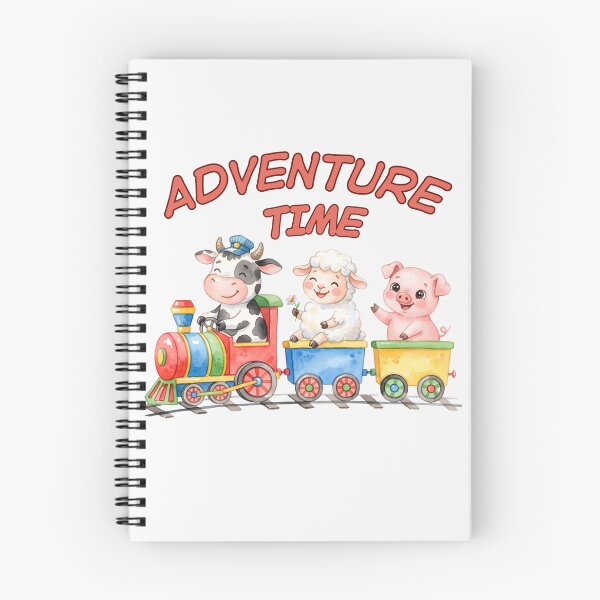 Item preview, Cute Farm Animals Riding a Train designed and sold by naragon4289.