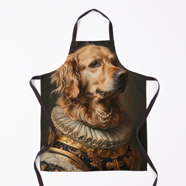 Item preview, Majestic Golden Retriever in Renaissance style designed and sold by Artdavesalzburg.