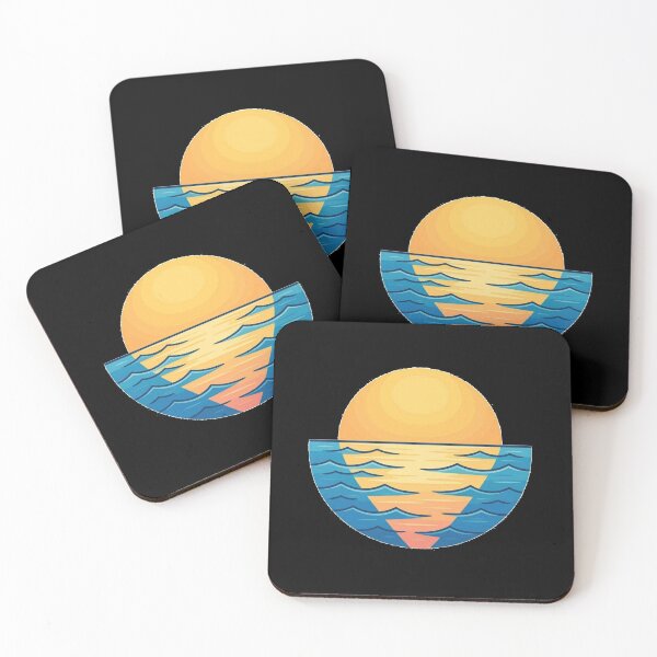 Item preview, Retro Sun and Sea designed and sold by PrintGo26.