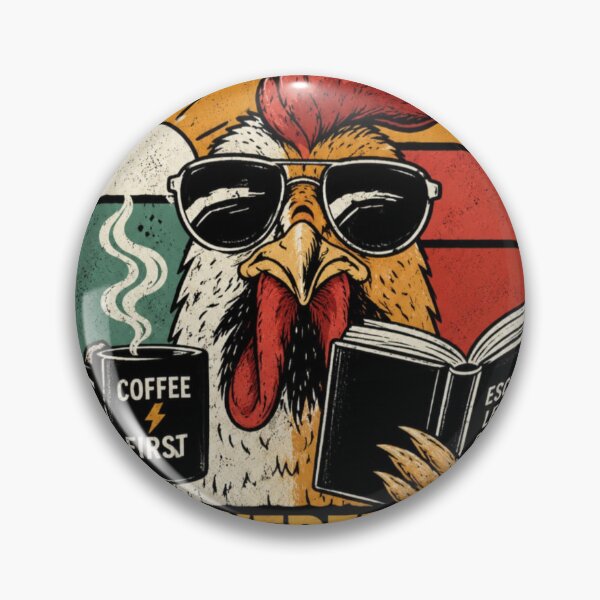 Item preview, Morning Powered by Pages – Coffee and Book Lover Vintage Design designed and sold by StockAnime.