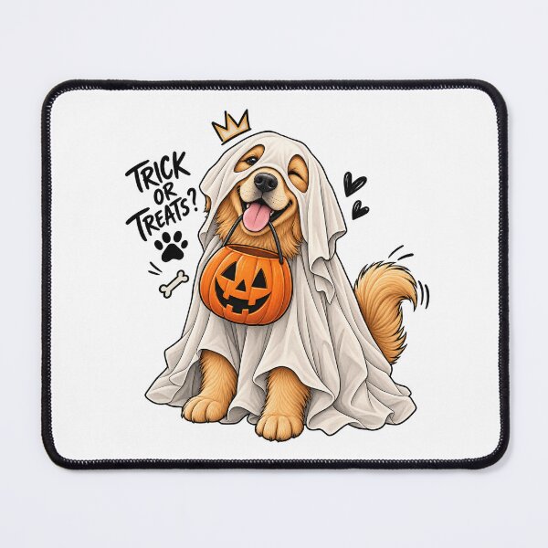 Item preview, Halloween Dog : Trick Or Treat? designed and sold by procreativefox.