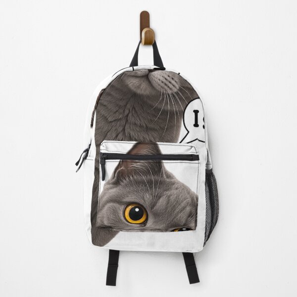 Item preview, I Saw That Funny Gray Cat Meme – Cute Cat Lover Gift designed and sold by TeehMeow.