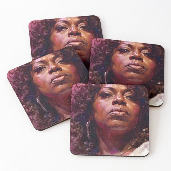 Item preview, Angie Stone Oil Painting designed and sold by maretsad.