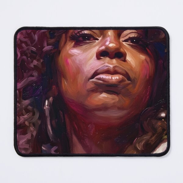 Item preview, Angie Stone Oil Painting designed and sold by maretsad.