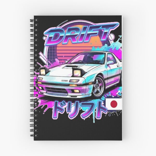 Item preview, Mazda RX-7 Drift - Urban Pop Art Synthwave JDM designed and sold by Karlitox1988.
