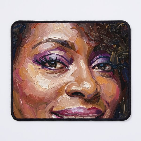 Item preview, Angie Stone Oil Painting designed and sold by maretsad.